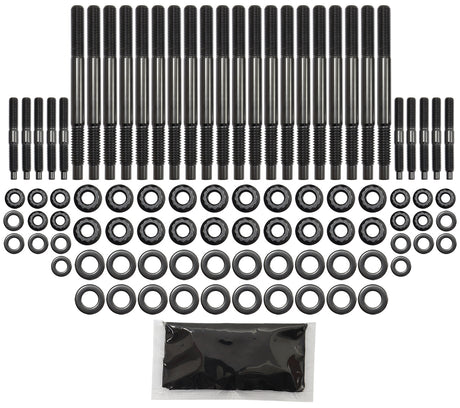 GM LS Head Stud Kit Even Size 12 Point 2004 & On AF37-2025 - Aeroflow