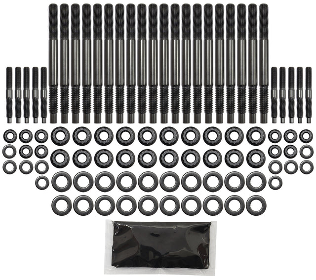 GM LS Head Stud Kit Even Size 12 Point 2004 & On AF37-2025 - Aeroflow