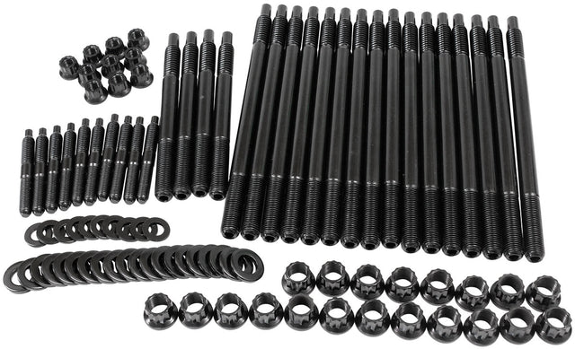 GM LS Head Stud Kit Odd Size 12 Point 2003 & Earlier AF37-2026 - Aeroflow