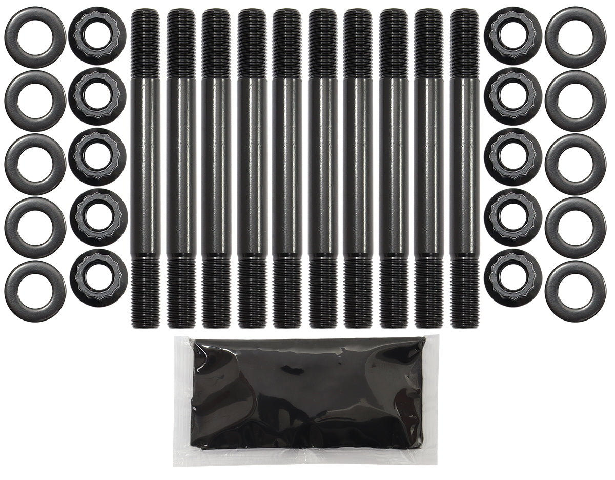 Mitsubishi 4G63 Head Stud Kit 12 Point Evolution M11 94 Up AF37-2050 - Aeroflow