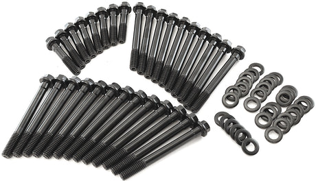 Big Block Chev Head Bolt Kit 12 Point 454 AF320CC Heads BBC AF37-2111 - Aeroflow