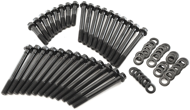 Big Block Chev Head Bolt Kit 12 Point 454 AF320CC Heads BBC AF37-2111 - Aeroflow