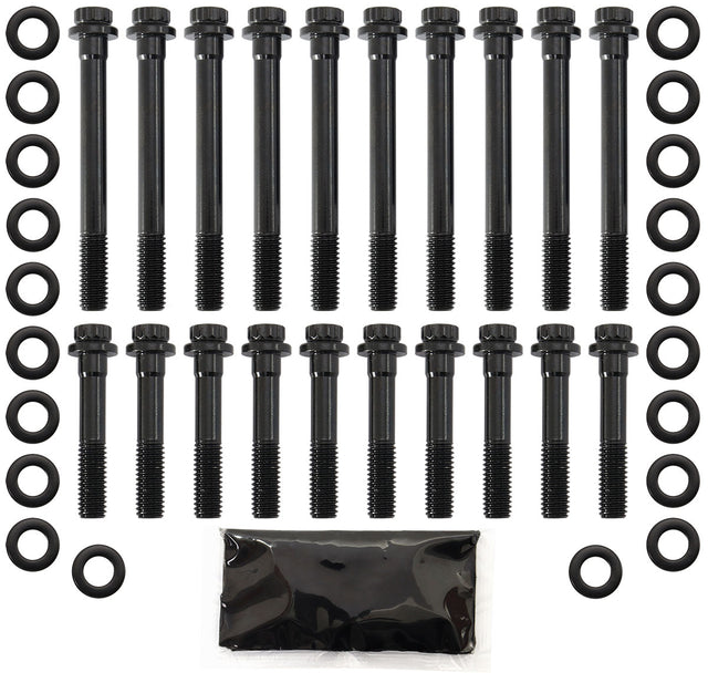 Small Block Ford 7/16 Head Bolt Kit 289 302 12 Point SBF AF37-2115 - Aeroflow