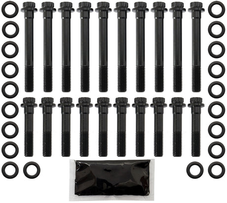 Small Block Ford 1/2 Head Bolt Kit 351 Windsor 12 Point SBF AF37-2117 - Aeroflow