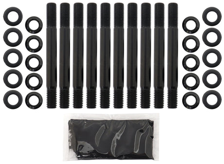 Small Block Chev Main Stud Kit 2 Bolt Large Journal SBC AF37-2200 - Aeroflow