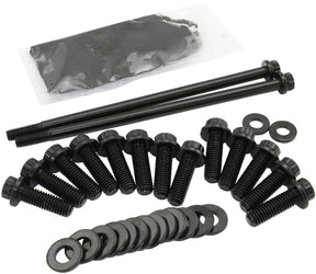 GM LS Oil Pan Bolt Kit 12 Point Black LS1 LS2 LS3 AF37-2355 - Aeroflow