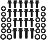 Holden V8 Oil Pan Bolt Kit 12 Point Black 253 308 304 AF37-2365 - Aeroflow