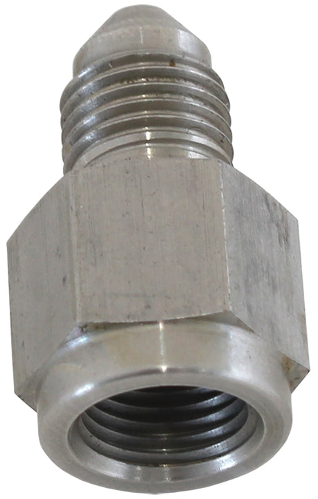 Adaptor Female 1/8 NPT To -3AN Stainless Steel AF370-03SS - Aeroflow