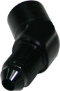 45 Deg Female 1/8 NPT To -4 Black AF371-04BLK - Aeroflow