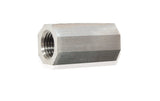 3/8"-24 Inverted Flare Union Stainless Steel AF372 - Aeroflow