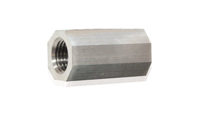 3/8"-24 Inverted Flare Union Stainless Steel AF372 - Aeroflow