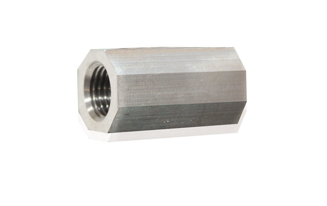3/8"-24 Inverted Flare Union Stainless Steel AF372 - Aeroflow