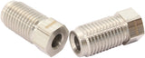 S/S Inverted Flare Tube Nut 3/16" Hard Line To 7/16"-20 AF374 - Aeroflow