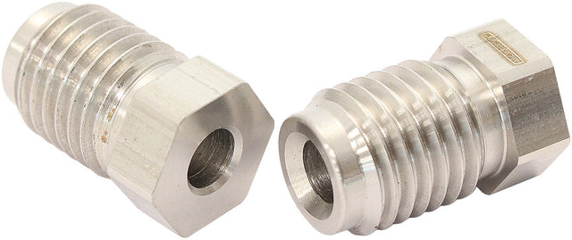 S/S Inverted Flare Tube Nut 3/16" Hard Line To M12 x 1.5 AF377 - Aeroflow