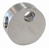 3/8"-24 Concave Tee With Mounttab 3 x Female 3/8"-24 Concave AF378 - Aeroflow