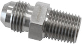 S/S Male -6 To 1/4 NPT AF380-04-06 - Aeroflow