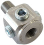 1/8" NPT Block Adapter 1 x Male To 5 x Female Tee S/S AF388-01 - Aeroflow