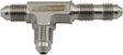 Stainless -3AN Bulkhead On Therun Tee Stainless Steel AF389-03 - Aeroflow