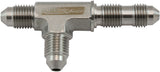 Stainless -3AN Bulkhead On Therun Tee Stainless Steel AF389-03 - Aeroflow