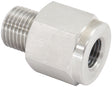 1/2"-20 Pipe Reducer Male To 3/8"-24 Inverted Flare Brake AF391-05-03SS - Aeroflow
