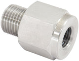 1/2"-20 Pipe Reducer Male To 3/8"-24 Inverted Flare Brake AF391-05-03SS - Aeroflow