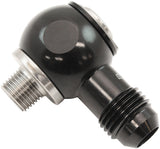 1/8" NPT Banjo Kit -6AN S/S Bolt Adapter Black Alloy AF392-06-02 - Aeroflow
