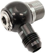 3/8" NPT Banjo Kit -6AN S/S Bolt Adapter Black Alloy AF392-06-06 - Aeroflow