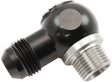 3/8" NPT Banjo Kit -8AN S/S Bolt Adapter Black Alloy AF392-08-06 - Aeroflow
