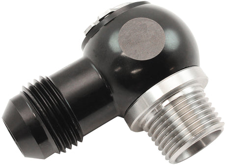 3/8" NPT Banjo Kit -8AN S/S Bolt Adapter Black Alloy AF392-08-06 - Aeroflow