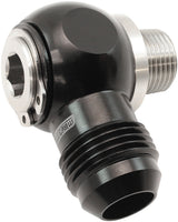 3/8" NPT Banjo Kit -10AN S/S Bolt Adapter Black Alloy AF392-10-06 - Aeroflow