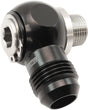 3/8" NPT Banjo Kit -10AN S/S Bolt Adapter Black Alloy AF392-10-06 - Aeroflow