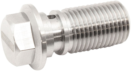 Banjo Bolt 9/16"-18 Stainless Steel 30mm Long Brake Master AF394-04 - Aeroflow