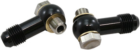 1/8" Npsm Banjo Kit -6AN S/S 1/8 C4 Trans Fitting Pair Alloy AF396-06 - Aeroflow