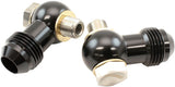 1/8" Npsm Banjo Kit -8AN S/S 1/8 C4 Trans Fitting Pair Alloy AF396-08 - Aeroflow