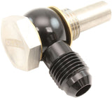 9/16 Npsm Tail Banjo Kit -6AN S/S 4L80E Trans Fitting 9/16-18 Alloy AF399-06L - Aeroflow