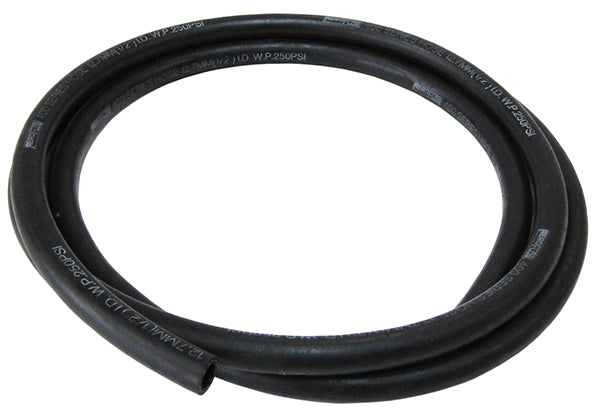 Black Push Lock Hose -6 (3/8")3M Rubber 9.5mm ID 15.8mm OD AF400-06-3MBLK - Aeroflow