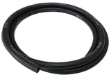 Black Push Lock Hose -8 (1/2")1M Rubber 9.5mm ID 15.8mm OD AF400-08-1MBLK - Aeroflow