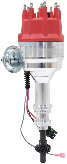 Ford 302 351C 429 460 Ready To Run, Vac Advance Red Cap Dist - AF4010-8350 AF4010-8350R - Aeroflow