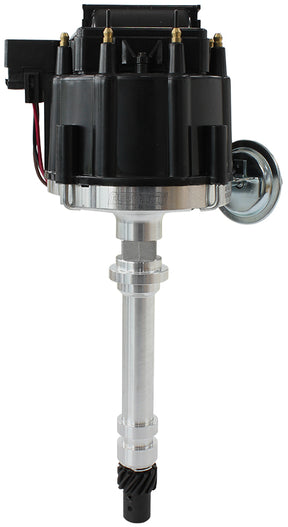 SB BB Chev V8 HEI Distributor *Std GM Dist* Blk Cap SBC BBC AF4010-8362BLK - Aeroflow