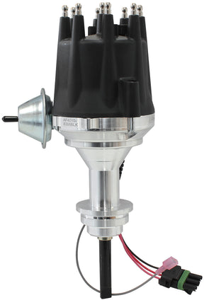 SB Chrysler 318 Ready To Run Vac Advance Black Cap Dist 340 AF4010-8388BLK - Aeroflow
