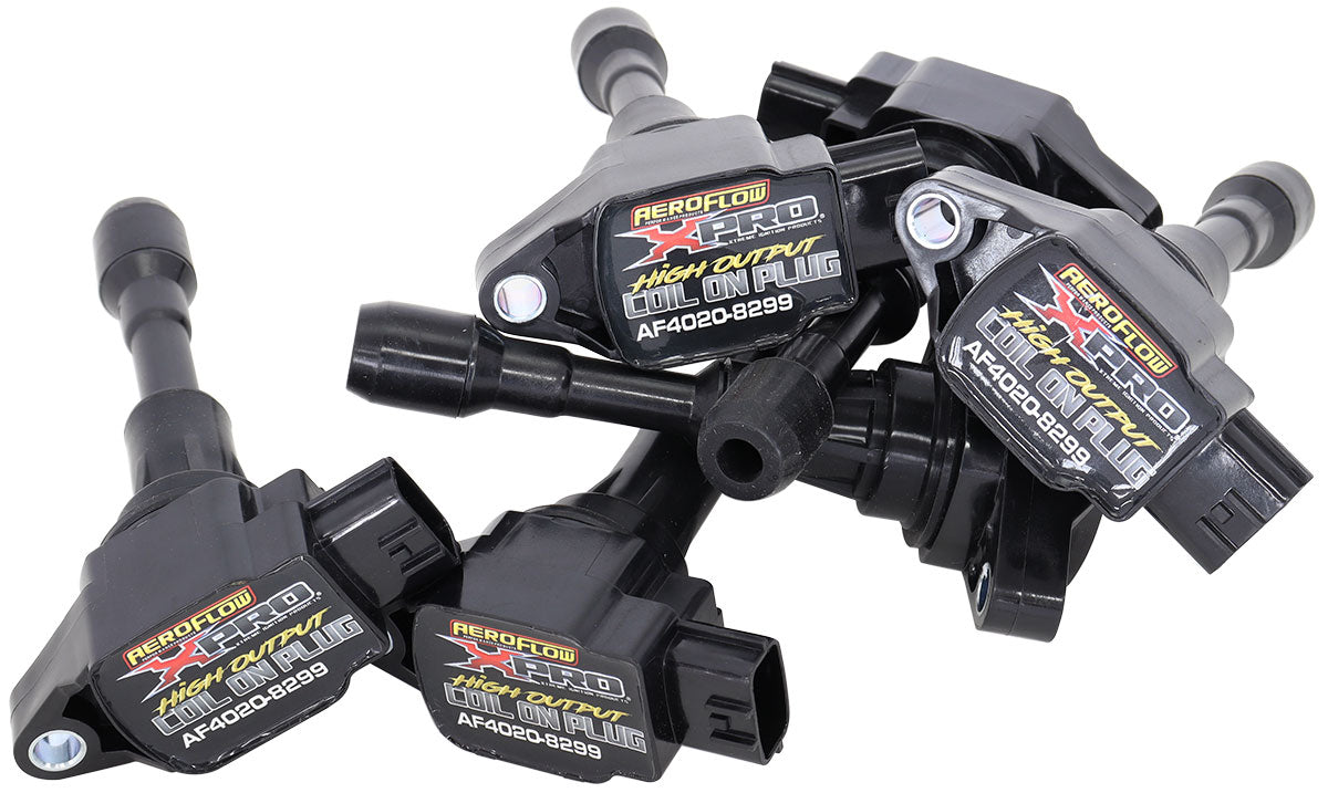 Ignition Coil-On-Plug R35 Gtr Hitachi Coil Pack Sold Single AF4020-8299 - Aeroflow