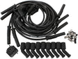 Universal Black Spark Plug Leads LS1 LS2 LS3 LS6 LS7 AF4030-32073 - Aeroflow