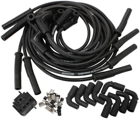 Universal Black Spark Plug Leads LS1 LS2 LS3 90 Degree GM AF4030-32139 - Aeroflow