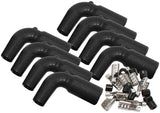 Coil Boots & Term LS (8 Pack) 90 Deg. 8 Boots & 8 Terminals AF4030-3303-8 - Aeroflow