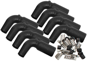 Coil Boots & Term LS (8 Pack) 90 Deg. 8 Boots & 8 Terminals AF4030-3303-8 - Aeroflow