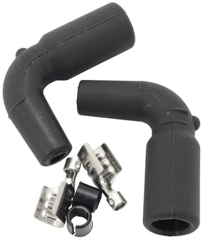 Coil Boots & Term LS (2 Pack) 90 Deg. 2 Boots & 2 Terminals AF4030-3303 - Aeroflow