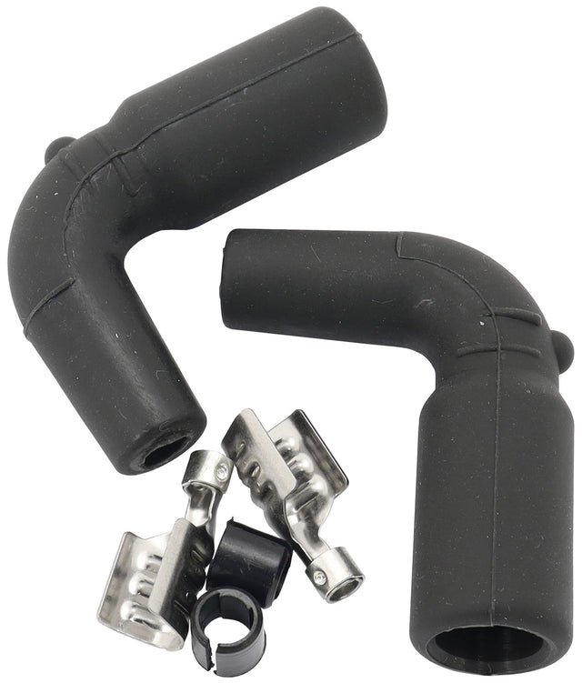 Coil Boots & Term LS (2 Pack) 90 Deg. 2 Boots & 2 Terminals AF4030-3303 - Aeroflow