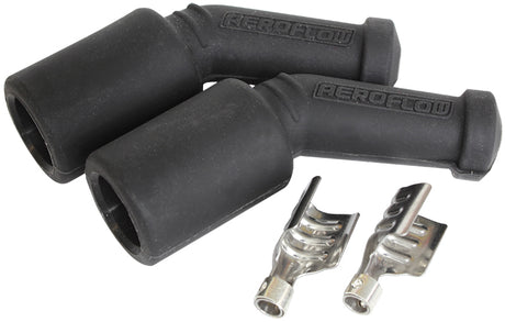 Coil Boots & Term LS (2 Pack) 45 Deg. 2 Boots & 2 Terminals AF4030-3304 - Aeroflow