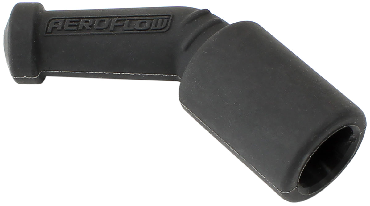 LS Coil Boots Bulk 100pk 45 Deg. Black Bulk 100pk AF4030-34575 - Aeroflow