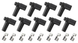 9 x HEI Boots & Terminals 90 Deg. 9 Boots & 9 Terminals AF4030-8849 - Aeroflow